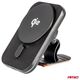 Uchwyt samochodowy na telefon do kratki i na kokpit z szybk? ładowark? indukcyjn? Qi2 15W AMIO-04179