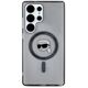 Etui Karl Lagerfeld Button Karl Head      Printed Logo MagSafe Samsung Galaxy S25 Ultra czarny