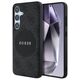 Guess 4G Round Patch Classic Logo MagSafe case for Samsung Galaxy S25 black