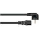 Kabelmeister SK0150-S050 kabel zasilające Czarny 5 m Wtyczka zasilająca typu E+F IEC C15