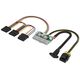 Προσαρμογέας USB Akasa Προσαρμογέας AKASA AK-PE200-01, 200W DC-to-DC ATX, 4-pin DIN 13296777 4710679552798