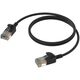 Καλώδιο δικτύου Procab PROCAB CSD560B/3 Slimline - CAT6A RJ45 - RJ45 U/UTP μαύρη έκδοση - 3 m 13294362 5414795047099
