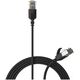 Καλώδιο δικτύου Procab PROCAB CSD560B/3 Slimline - CAT6A RJ45 - RJ45 U/UTP μαύρη έκδοση - 3 m 13294362 5414795047099