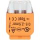 Orno Złączka instalacyjna wciskana 2-przewodowa| na drut 0,75-2,5mm?| IEC 300V/24A| Blister 10 szt.