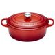 le creuset Le Creuset Signature Oval Roaster Cherry Red 33 cm