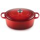le creuset Le Creuset Signature Oval Roaster Cherry Red 33 cm