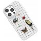 Σετ θήκης Pinit Pinit Dynamic + Pin Tattoo Pin iPhone 14 Pro Max 6,7" μαύρο/μαύρο μοτίβο 2 13002135 5905359817543