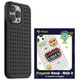 Pinit Pinit Dynamic + Emoji Pin Case Σετ iPhone 14 Pro 6,1" μαύρο/μαύρο μοτίβο 3 13002141 5905359817291