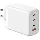 Allnet Z ALLNET Ersatznetzteil QC USB-C PD GaN Τροφοδοτικό Netzteil200 Watt 1x USB Type-A QC 3x USB Type-C**EU PLUG** 13691882 4038816125460
