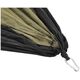 Enero HAMAK TURYSTYCZNY 2 OSOBOWY 270X140CM ZIELONO CZARNY