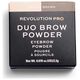 Makeup Revolution Makeup Revolution, REVOLUTION PRO, Vegan, Πούδρα φρυδιών, μεσαίο καφέ, 2,2 g για γυναίκες 13075566 5057566091275