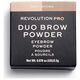 Makeup Revolution Makeup Revolution, REVOLUTION PRO, Vegan, πούδρα φρυδιών, απαλό καφέ, 2,2 g για γυναίκες 13075567 5057566091282