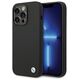 BMW BMHCP15XSILBK Apple iPhone 15 Pro Max Silicone Metal Logo black