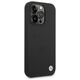 BMW BMHCP15LSILBK Apple iPhone 15 Pro Silicone Metal Logo black