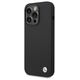 BMW BMHCP15XSILBK Apple iPhone 15 Pro Max Silicone Metal Logo black