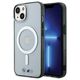 BMW BMHMP15SHCRS Apple iPhone 15 hardcase Silver Ring MagSafe transparent