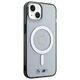 BMW BMHMP15SHCRS Apple iPhone 15 hardcase Silver Ring MagSafe transparent