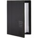 Securit Menu Kortholder A5 25x19 cm Securit Trendy viser 4 A5 side Læderomslag Sort, 10 stk/krt 13800132 8717624248818