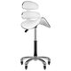 Activeshop Taboret kosmetyczny roll speed AM-880 biały