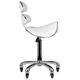 Activeshop Taboret kosmetyczny roll speed AM-880 biały