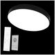 ΦΩΤΙΣΤΙΚΟ ΟΡΟΦΗΣ BOSTON2X60W D80RC LED ΜΑΥΡΟ φωτιστικό οροφής 10681953 4772007009947
