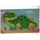 Adar Układanka Puzzle drewniane Dinozaury 543706 mix cena za 1 szt