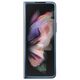 Guess GUHCZFD5P4TDPB Samsung Galaxy Z Fold 5 hardcase Leather 4G Triangle Strass blue