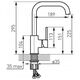 Bateria kuchenna Sourcing Sink faucet FERRO FREYA BFR42S, beige