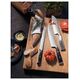 WMF Uniwersalny nóż WMF Grand Gourmet 23 cm, ostrze ze specjalnej stali, nóż kuty, cięcie wydajności, ostrze 12 cm