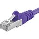 Καλώδιο Patch PremiumCord PREMIUMCORD CAT6a S-FTP, RJ45-RJ45, AWG 26/7 7m fialová 11544775 8592220016807