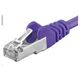 Καλώδιο Patch PremiumCord PREMIUMCORD CAT6a S-FTP, RJ45-RJ45, AWG 26/7 7m fialová 11544775 8592220016807