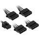 Καλώδιο ρυθμιστή Kolink Kolink, 4x 4-Pin-Molex 13337396 5999094005495