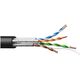 Καλώδιο δικτύου Procab PROCAB CSD570B/0.5 Slimline - CAT7 RJ45 U/FTP Μαύρη έκδοση - 0,5 μέτρα 13308326 5414795048379