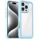 Θήκη Hurtel Outer Space με πλαίσιο gel για iPhone 16 Pro - μπλε 14202360 5907769364952