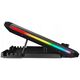 Rampage AD-RC12 GameZone Podstawka chłodząca pod laptop 5-17" RGB regulowana