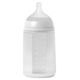 308073-BUTELKA SILIKONOWA 240ML/SX PRO    ŚREDNI PRZEPŁYW/TRANSPARENTNA/NEW ALL SILICONE