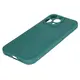 Bizon Case Silicone Magnetic Apple iPhone 16 Pro dark green