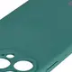 Bizon Case Silicone Magnetic Apple iPhone 16 Pro dark green