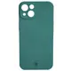 Bizon Case Silicone Magnetic Apple iPhone 14 dark green
