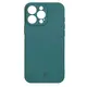 Bizon Case Silicone Magnetic Apple iPhone 16 Pro dark green