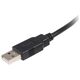 Kabel USB StarTech USB-A - USB-B 3 m Czarny (USB2HAB3M)