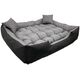 AIO Europe Legowisko dla psa ECCO 40x30 / 55x45 cm szaro-czarne
