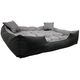 AIO Europe Legowisko dla psa ECCO 40x30 / 55x45 cm szaro-czarne