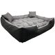 AIO Europe Legowisko dla psa ECCO 130x100 / 145x115 cm szaro-czarne