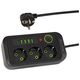 Blow 98-234# Przedłużacz sieciowy ps-330s 3-gniazda 4xusb 1xusb-c 3m czarny 2x1mm