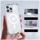 Joyroom Joyroom Magnetic Defender magnetyczne etui do iPhone 14 Pro pancerny pokrowiec z haczykami podstawką przezroczysty (kompatybilne z MagSafe)