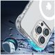 Joyroom Joyroom Magnetic Defender magnetyczne etui do iPhone 14 Pro pancerny pokrowiec z haczykami podstawką przezroczysty (kompatybilne z MagSafe)