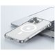 Joyroom Joyroom Magnetic Defender magnetyczne etui do iPhone 14 Pro pancerny pokrowiec z haczykami podstawką przezroczysty (kompatybilne z MagSafe)