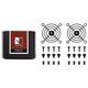 Noctua Noctua NA-FG1-6 Sx2 Lüftergitter, 60 mm - μαύρο 13189379 9010018201185