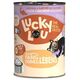 Lucky Lou Lucky Lou Lifestage Adult Drób i łosoś puszka 400g
